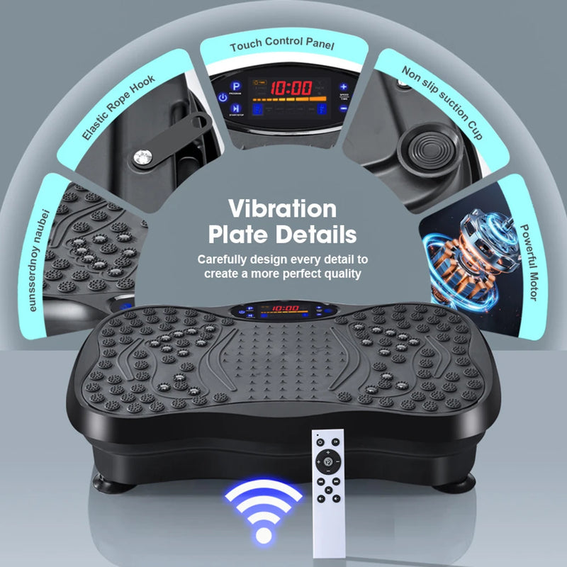 Bluetooth Vibration Plate Exercise Machine