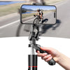 Adjustable Selfie Stick Tripod with Bluetooth Remote and Fill Light