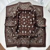 Bohemian Paisley Printed Scarf