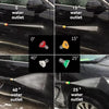 Demonstration of a foam cannon car wash kit using five metal nozzles at various angles and water outlets.