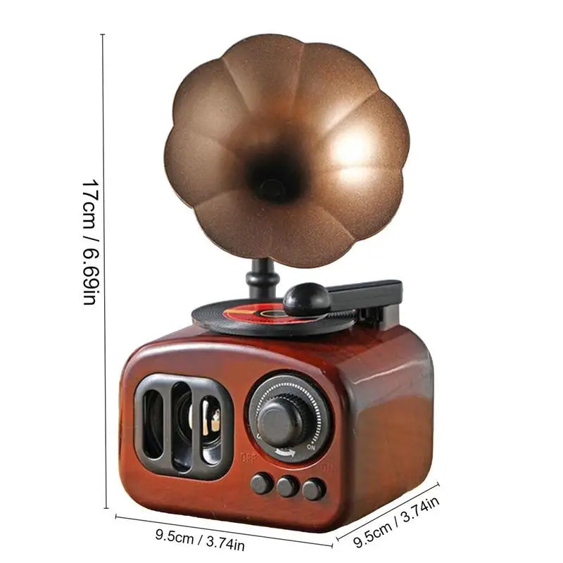 Vintage Phonograph Music Box