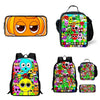 Cartable Enfant Cartoon Sprunki avec Pochette Avant