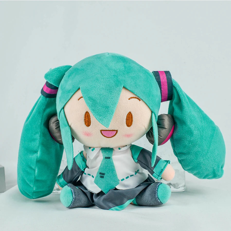 Hatsune Miku Plush Doll – Soft Kawaii Anime Figure, 20cm