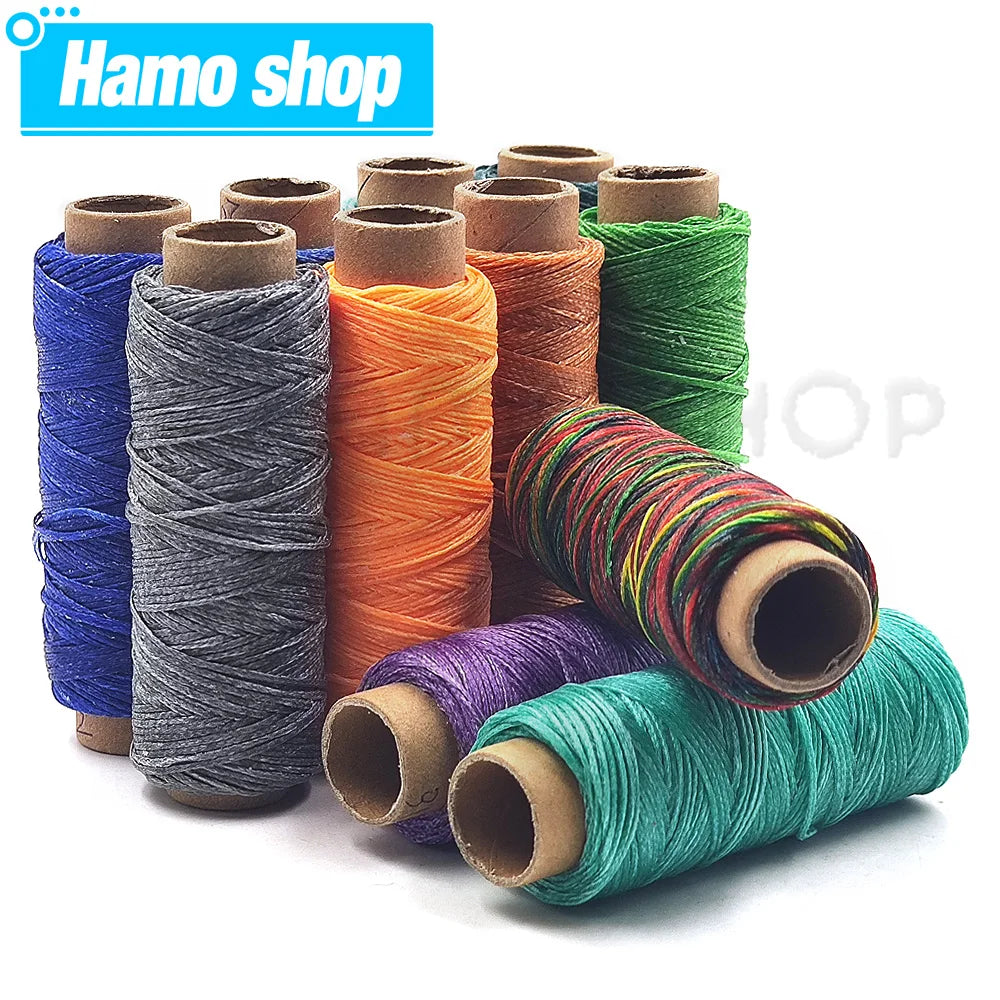 Flat Waxed Polyester Thread for Leathercraft and Sewing