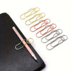 Multifunctional Love Pen Clips for Notebooks and Stationery (Set of 4)