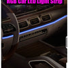 RGB Car Interior Ambient LED Strip Light with APP Control