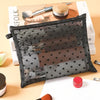 Breathable Mesh Makeup Bag Organizer - Multi-Purpose Travel Toiletry Pouch