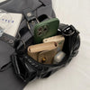 Y2K Retro Pleated Hobo Shoulder Bag