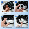 360° Rotating Car Blind Spot Mirrors with Suction Cup Mount