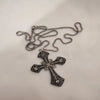 Vintage Cross Pendant Necklace