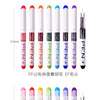 Fine Point Disposable Fountain Pens with Stainless Steel Nib (8-Pack, Assorted Colors)