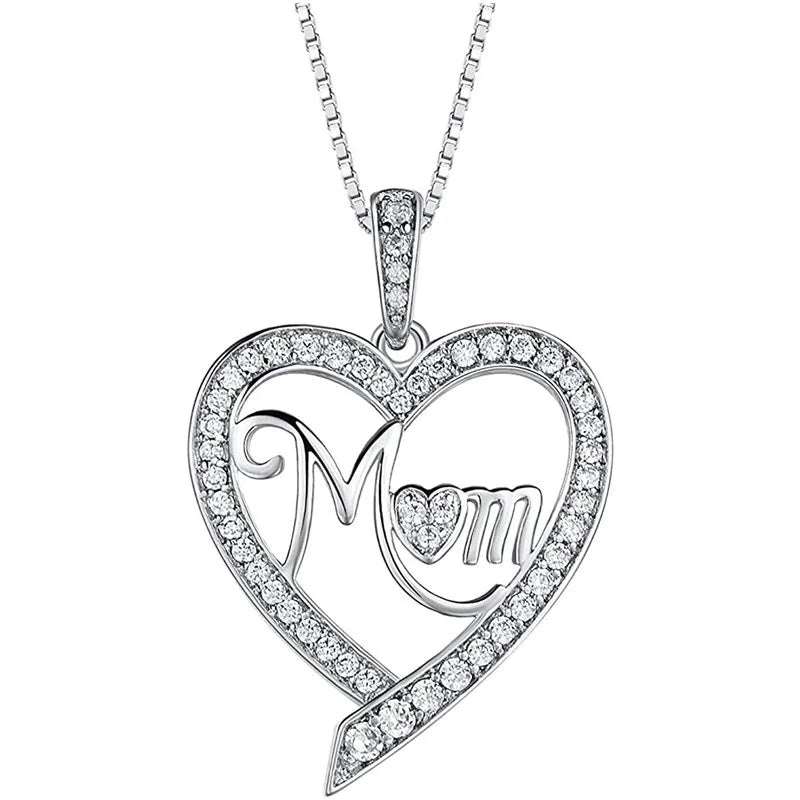 Elegant Heart Pendant Necklace