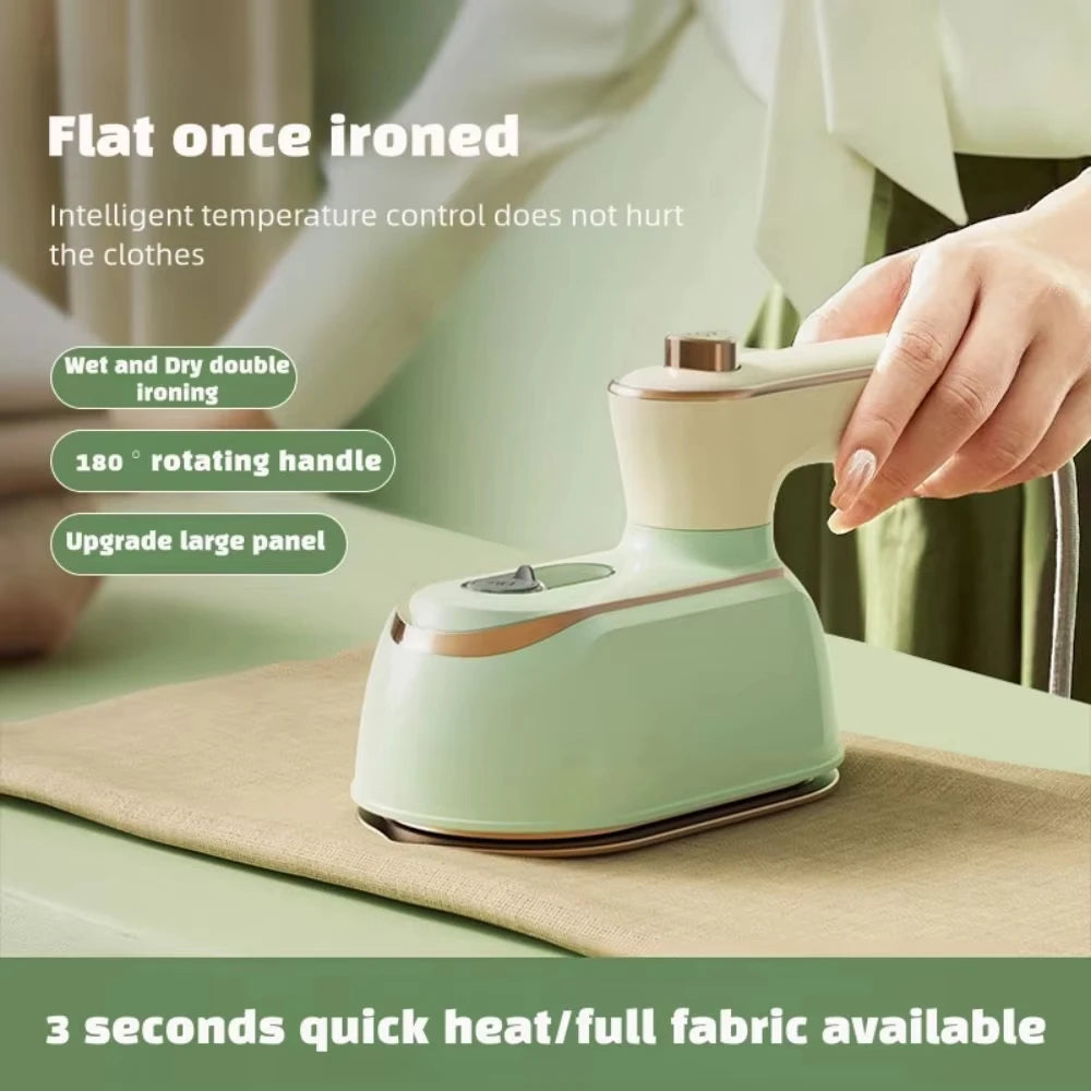 Portable Foldable Steam Iron for Travel & Home