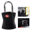 TSA-Approved Zinc Alloy Padlock with Keys for Luggage and Backpacks