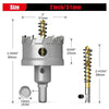 TCT Carbide Hole Saw Kit with Pilot Drill Bit