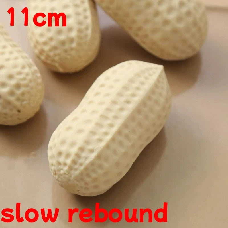 Peanut Stress Ball – Soft Squeeze Fidget Toy for Anxiety Relief