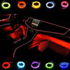 Flexible USB LED Neon Strip Light for Car Interior