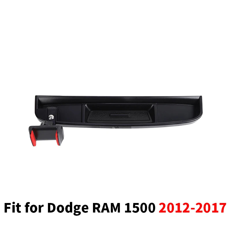 Center Console Organizer with Phone Holder for Dodge RAM 1500 (2012–2017)