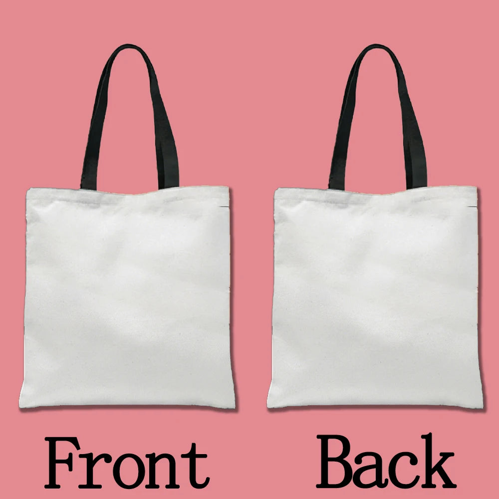 Snoopy Cartoon Canvas Tote Bag – Large Capacity, Foldable & Reusable