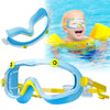 Panorama-Schwimmbrille für Kinder mit Ohrstöpseln