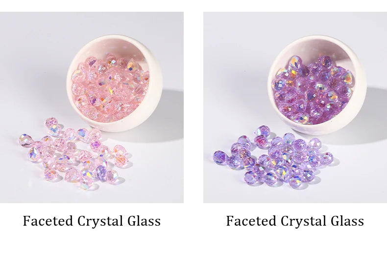 Colorful Glass Crystal Beads for Jewelry Making
