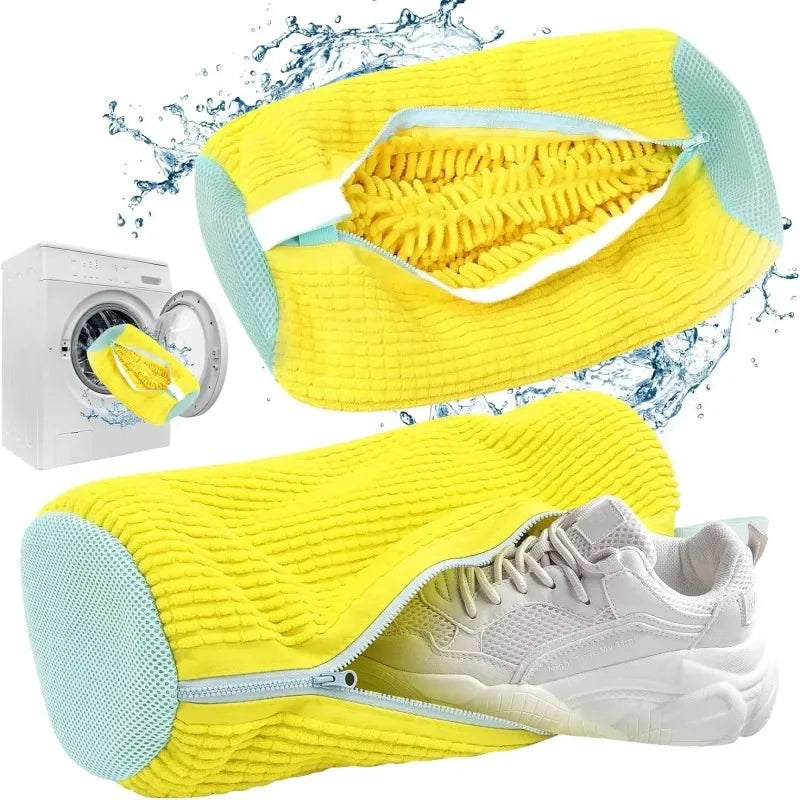 Shoe Laundry Bag with Soft Inner Lining for Sneakers
