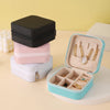 Leather Travel Jewelry Case
