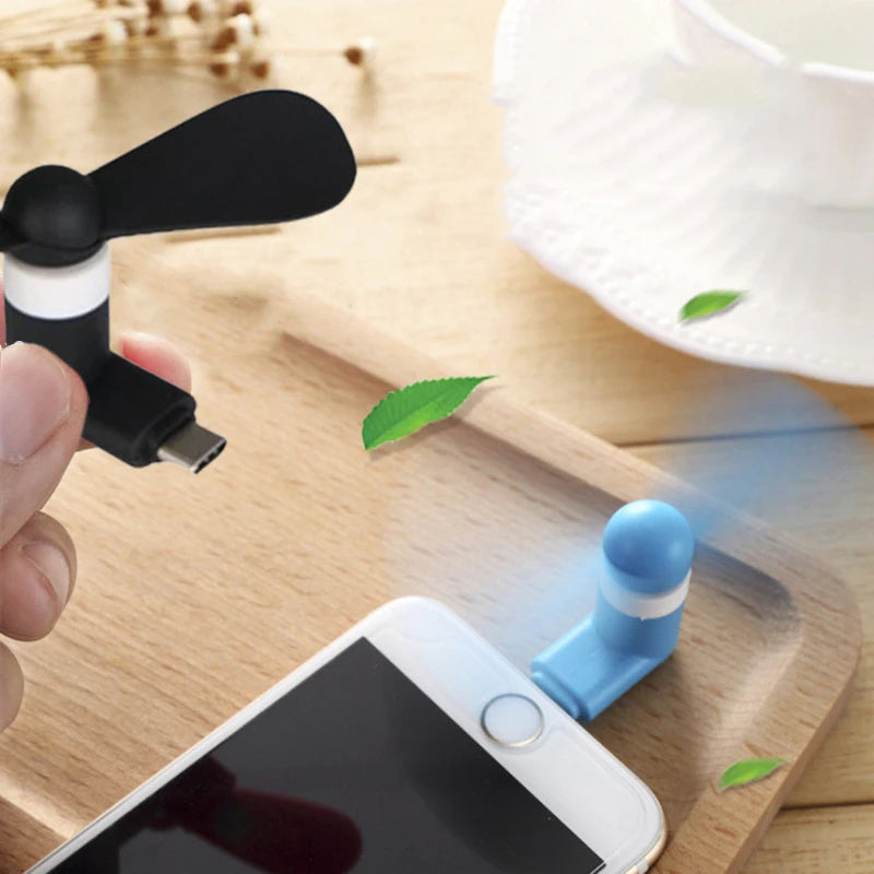Portable USB Mini Fan for Phone