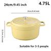 Casserole en Aluminium Moulé Émaillé