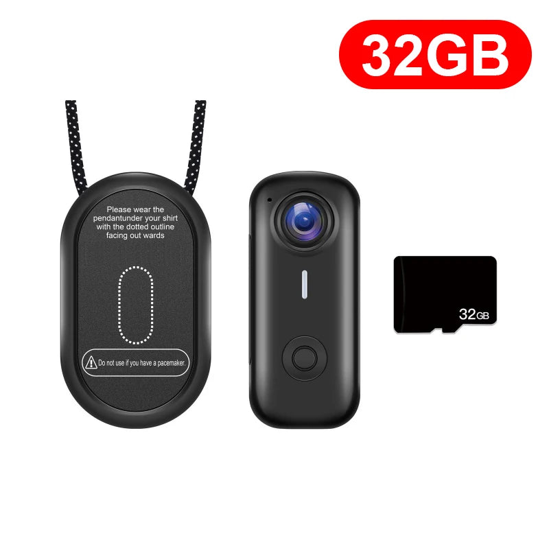Compact Magnetic Action Camera with WiFi