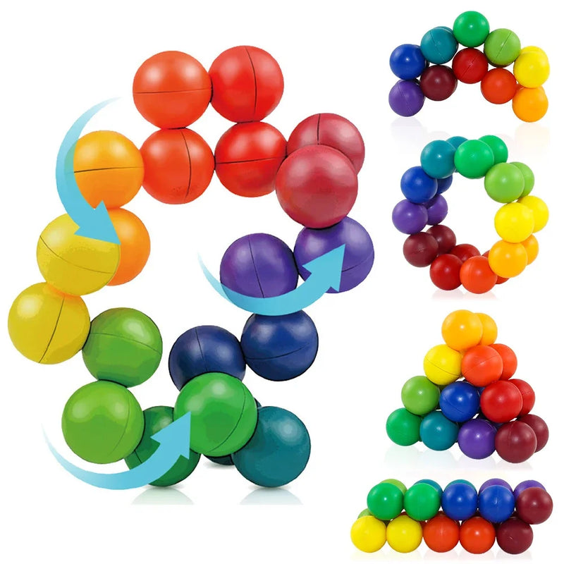 Boule Fidget Rotative 3D