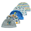 Soft Cotton Baby Hats for Newborns & Infants (0-6 Months)