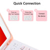 Magnetic Keyboard Case for iPad with Protective Stand Cover
