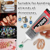 Precision adhesive glue for bonding all kinds of rhinestones and jewelry components
