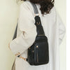 Elegant PU Leather Crossbody Sling Bag for Women