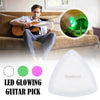 LED Glowing Guitar Picks for Electric, Acoustic, Bass, and Mandolin