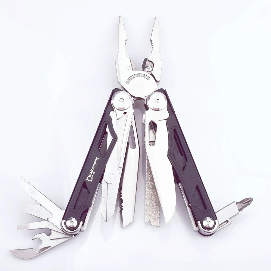 Folding Multi-Tool Pliers with 20-In-1 Functions