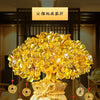 Golden Citrine Crystal Money Tree – Feng Shui Wealth Charm