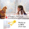 3D Rainbow Window Privacy Film