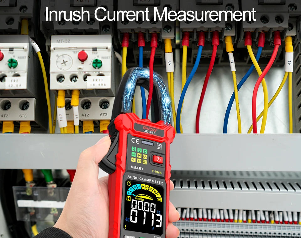 Professional Auto-Ranging Clamp Meter with True RMS and NCV