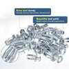 Self-Drilling Jack Nuts with Screws for Sheet Metal & Signage