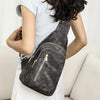 Elegant PU Leather Crossbody Sling Bag for Women
