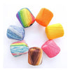 Pearl Rainbow Gradient Cotton Yarn - Soft Hand Knitting Thread