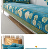 Chenille Jacquard Sofa Cover with Anti-Slip Backing