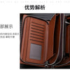 Men's Leather Clutch Wallet with Phone Pocket