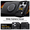 Premium Leather Wallet Case with Card Slots & Kickstand for iPhone