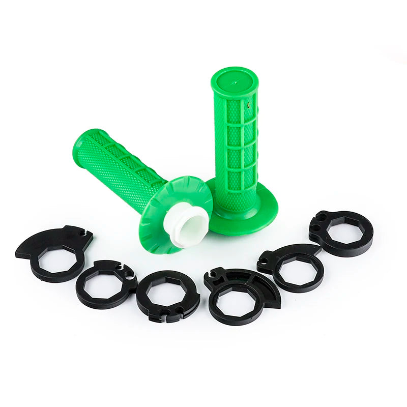 Universal 22mm Lock-On Handlebar Grips for Dirt Bikes & Motorcycles