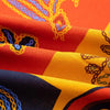 Bohemian Cotton Linen Fabric with Vintage Ethnic Print