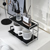 Two-Tier Metal Desktop Storage Rack