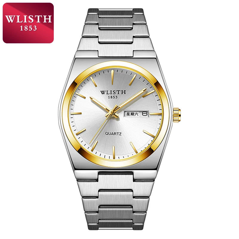 Reloj de Cuarzo Clásico para Hombre con Dial Luminoso